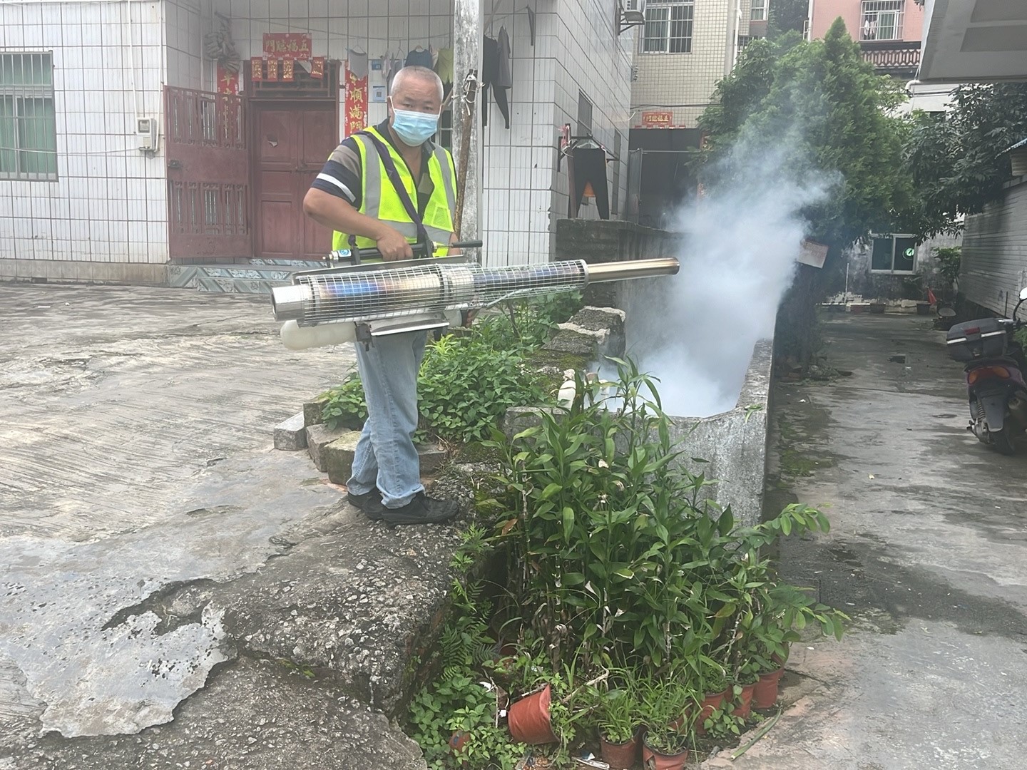 珠海社區街道消殺除四害