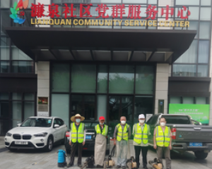 珠海社區街道登革熱（rè）警戒區消殺現場（chǎng）